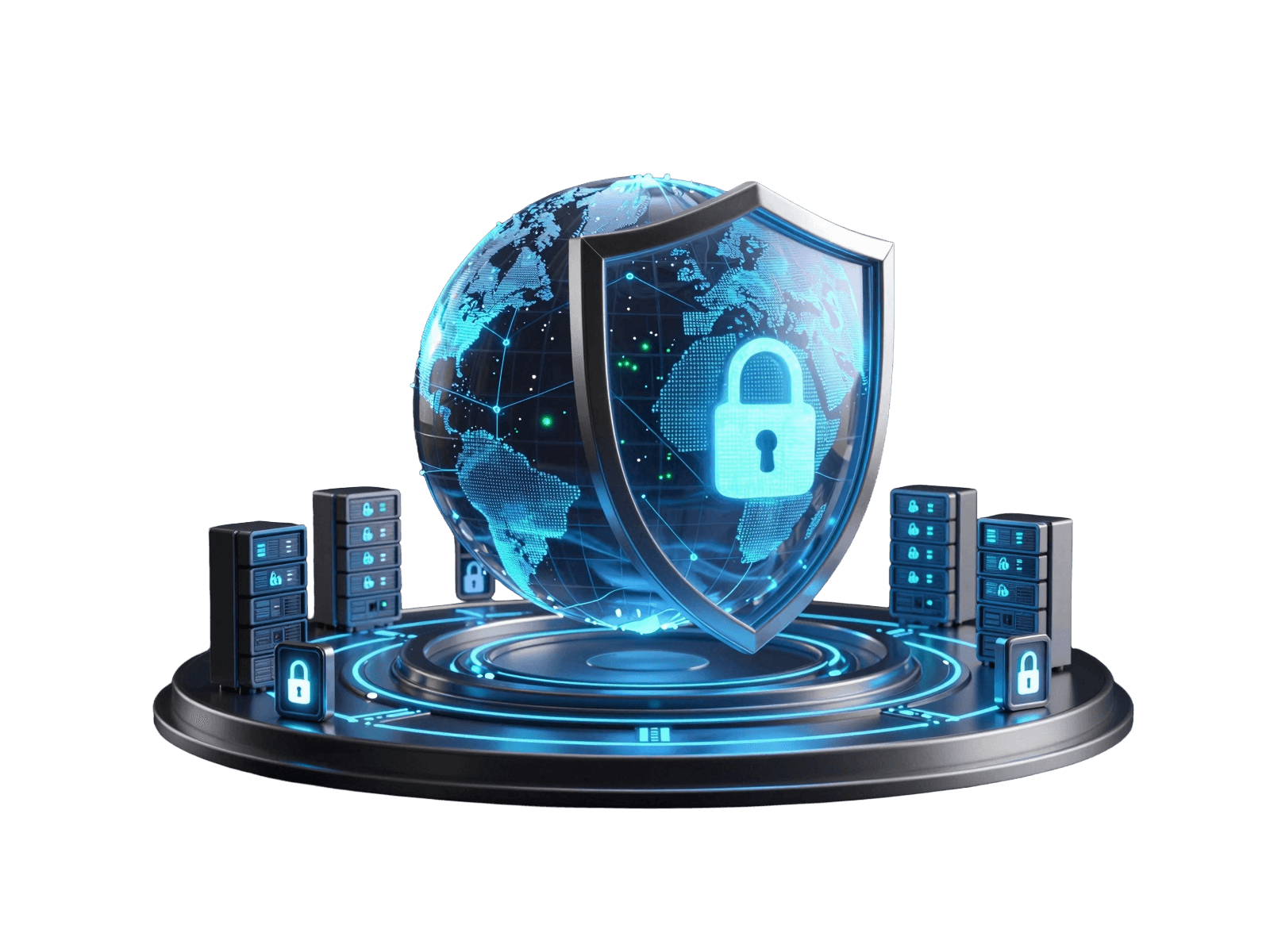 Layered cybersecurity and infrastructure protection concept